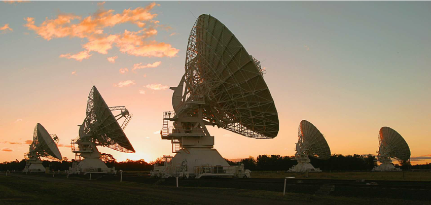 Australia Telescope Compact Array (Image by CSIRO)